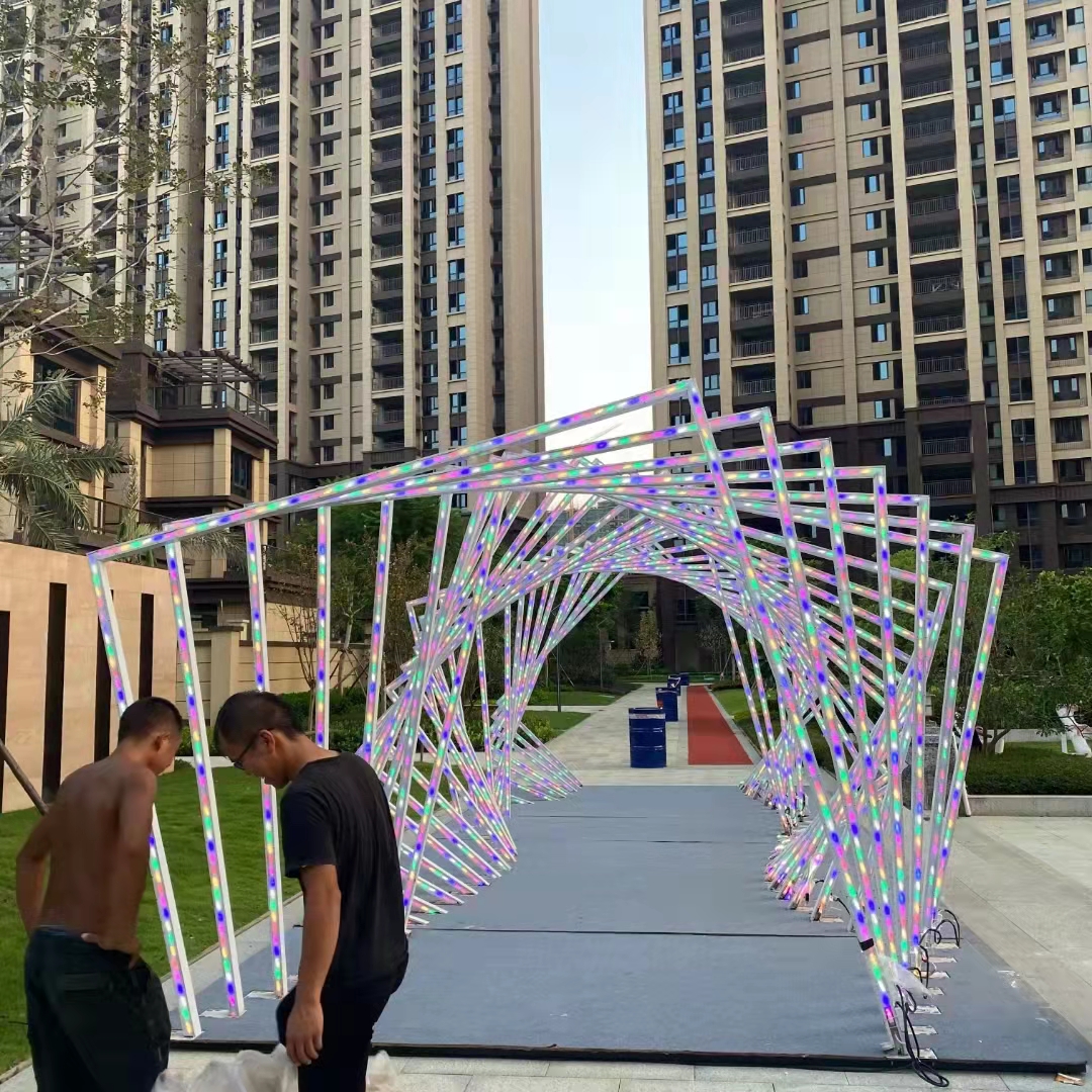 光影艺术隧道