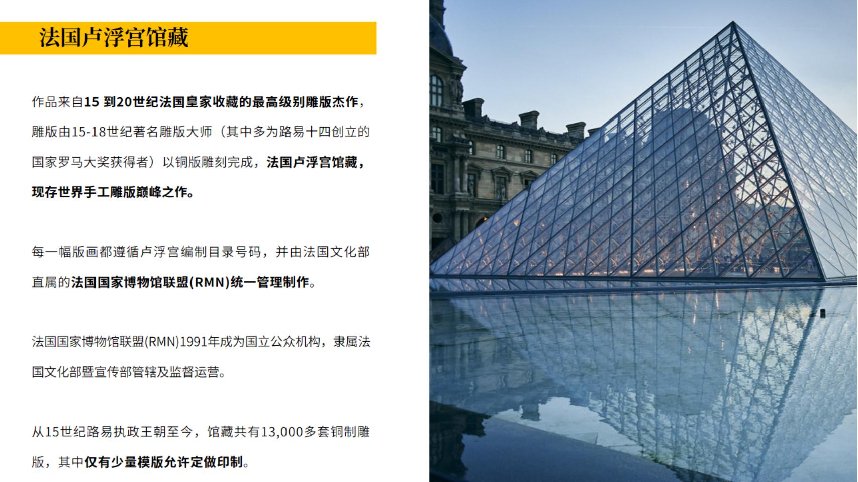 巴黎风景古迹建筑名画展—卢浮宫馆藏铜版画作品