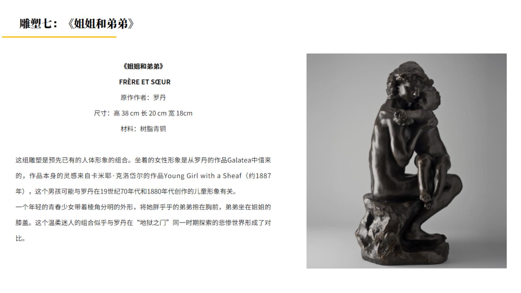 雕塑艺术大师罗丹作品展
