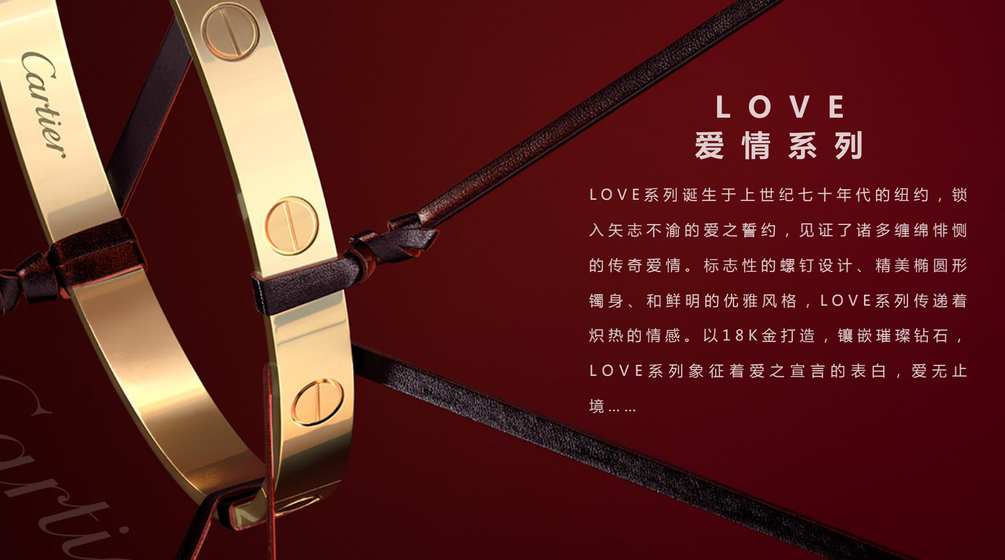 Cartier 卡地亚顶级珠宝奢侈品品牌展览 