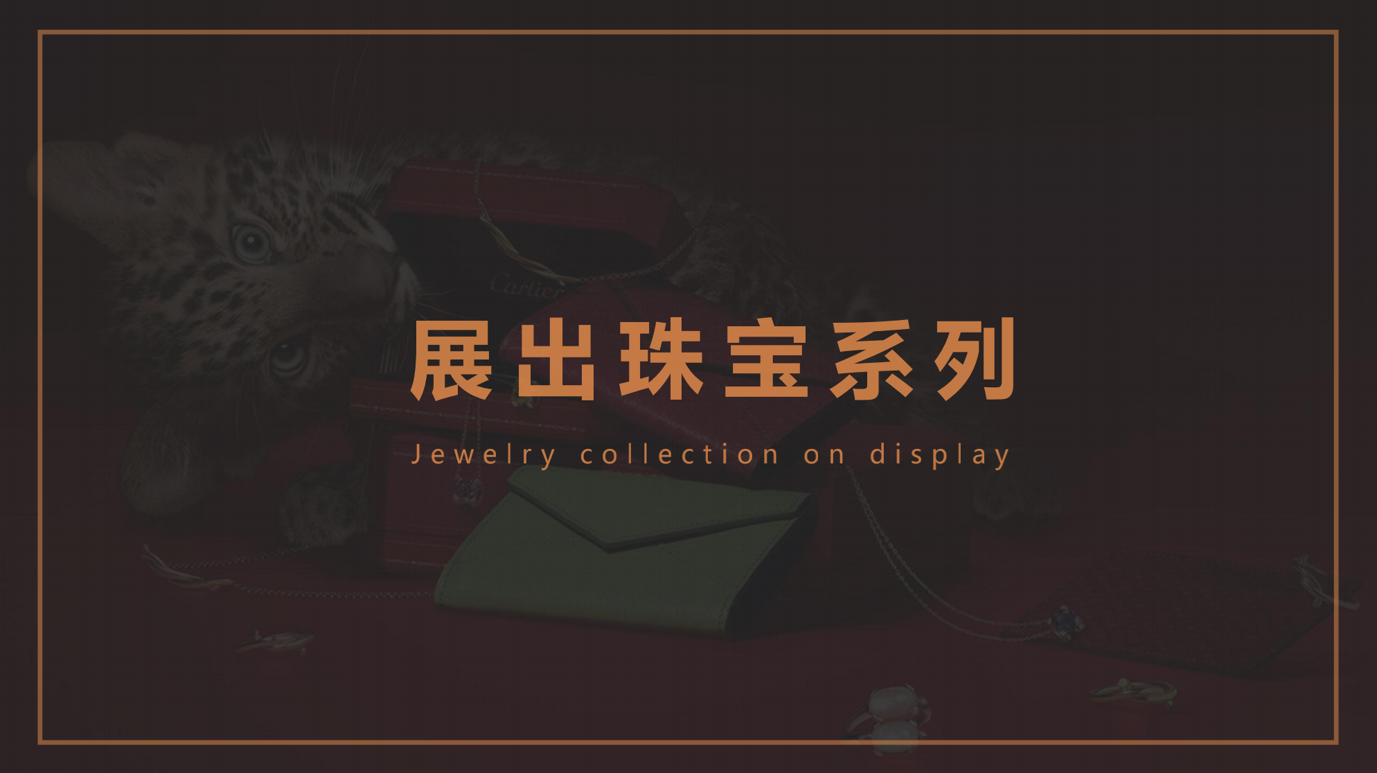 Cartier 卡地亚顶级珠宝奢侈品品牌展览 