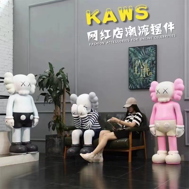 芝麻街网红潮玩摆件
