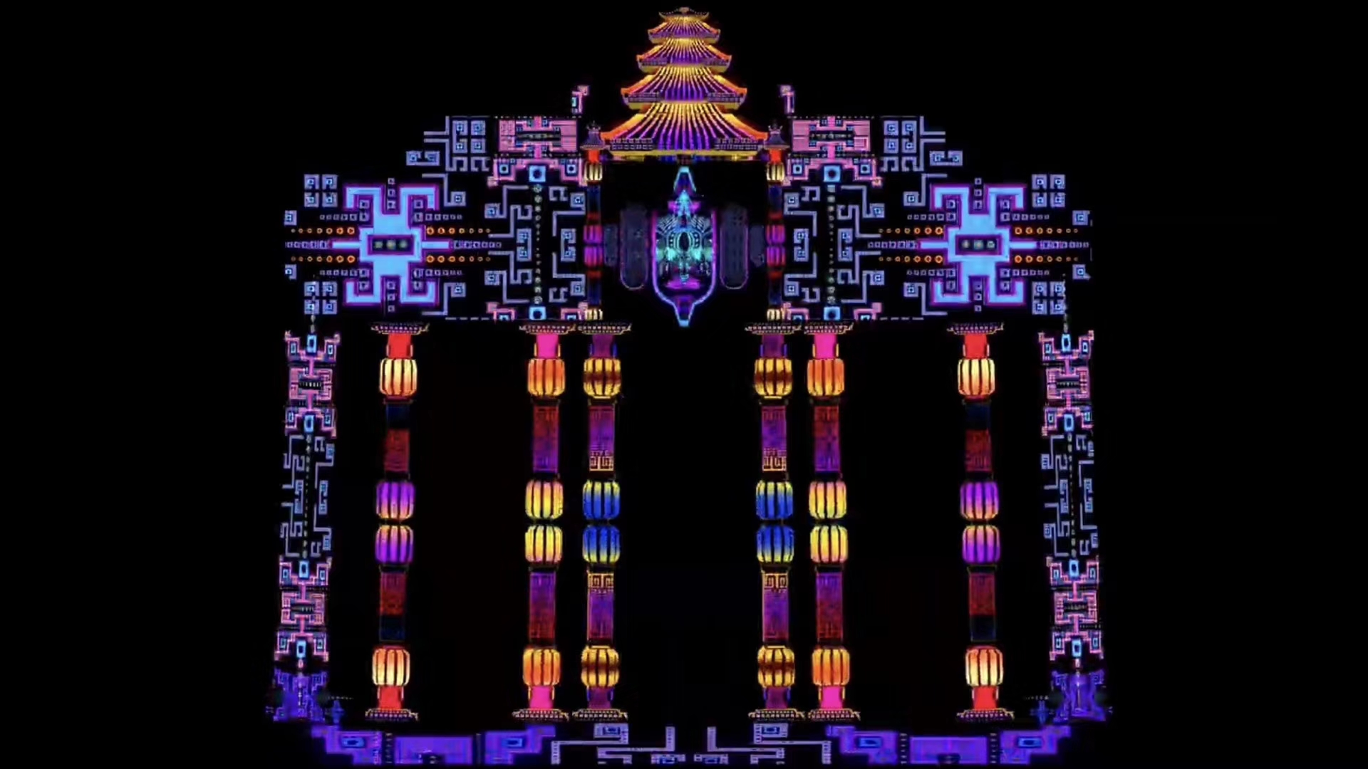 贵阳万达广场<font style="color: #FF8F00 !important;">楼体</font>投影