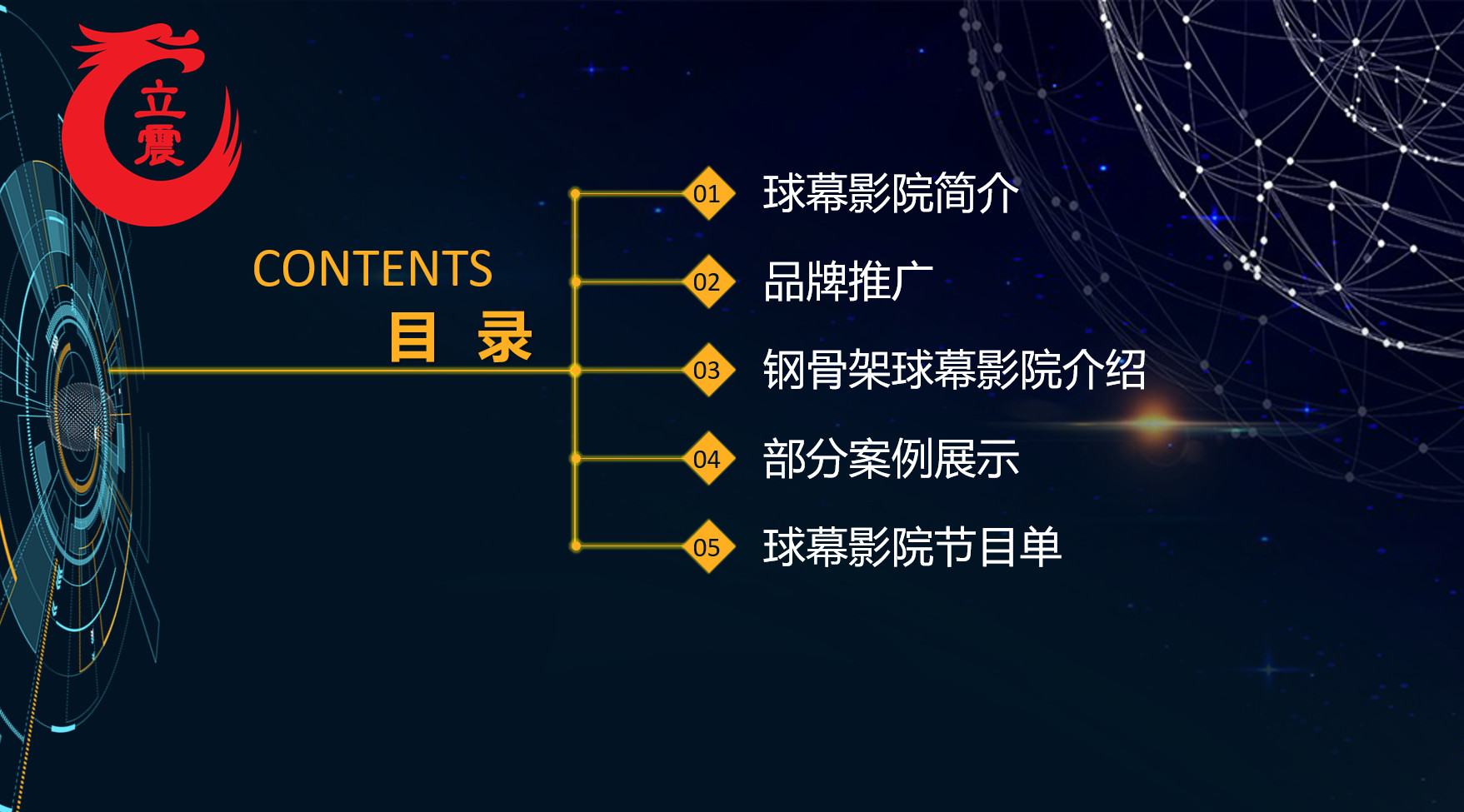 大型钢骨架球幕影院太空环球电影出租出售