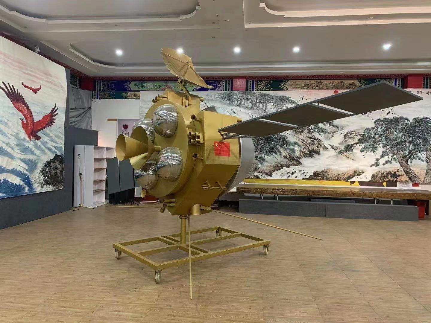 航空航天展模型出租 空间站返回舱长征火箭系列天宫一号 