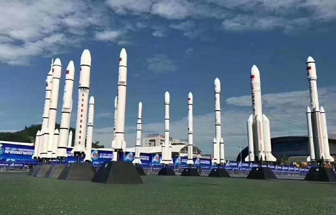 航空航天展模型出租 空间站返回舱长征火箭系列天宫一号 