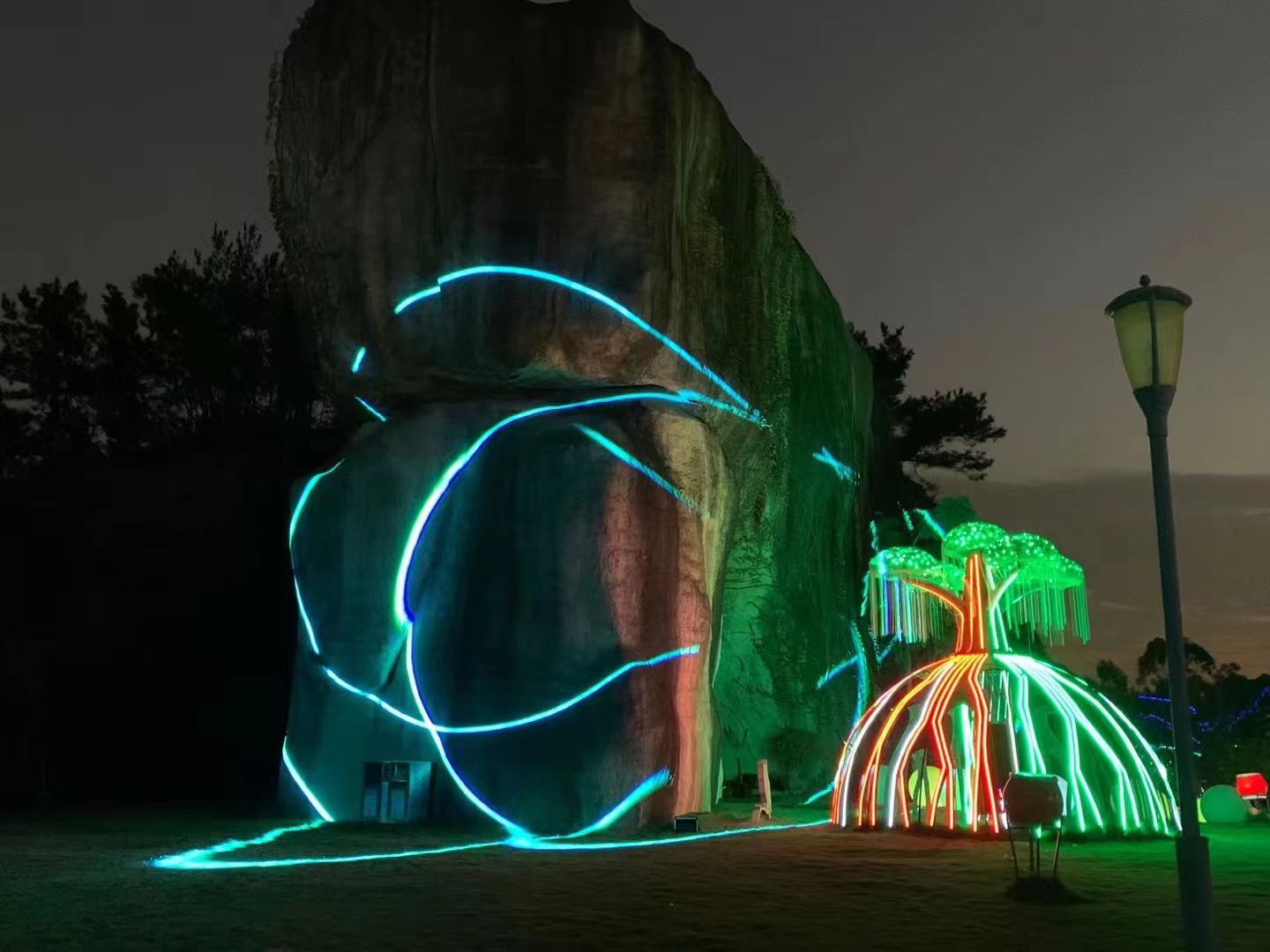 美陈灯光装置资源