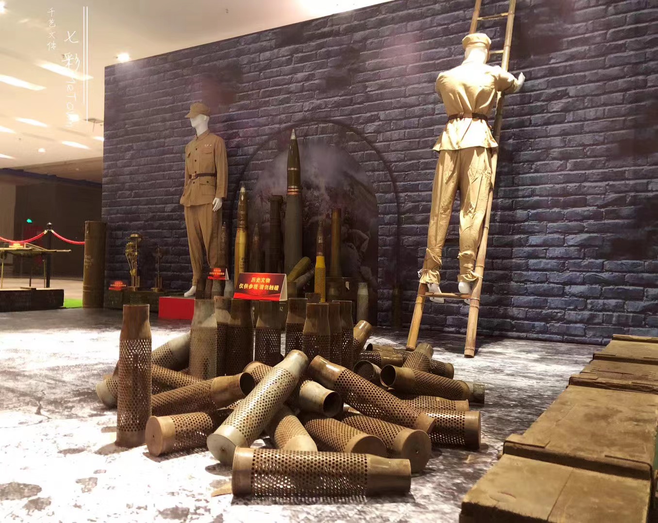 厉害了我的国抗战物品展