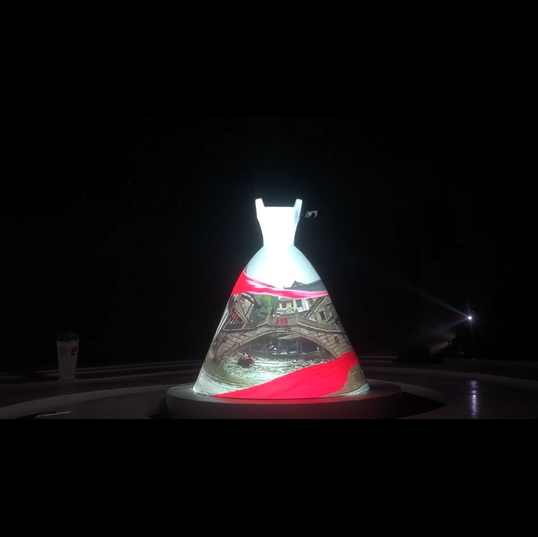 裙子模型MAPPING投影