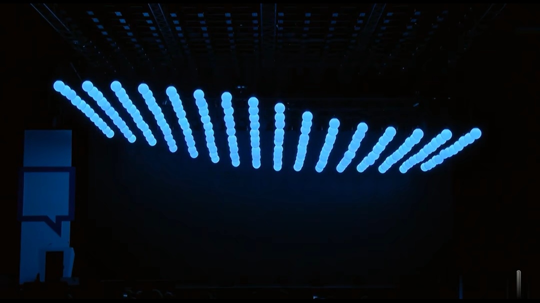 数控升降灯光球矩阵