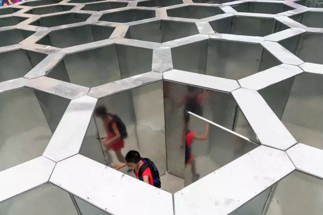 蜂巢迷宫出租大型铁艺迷宫创意蜂窝迷宫租赁暖场道具