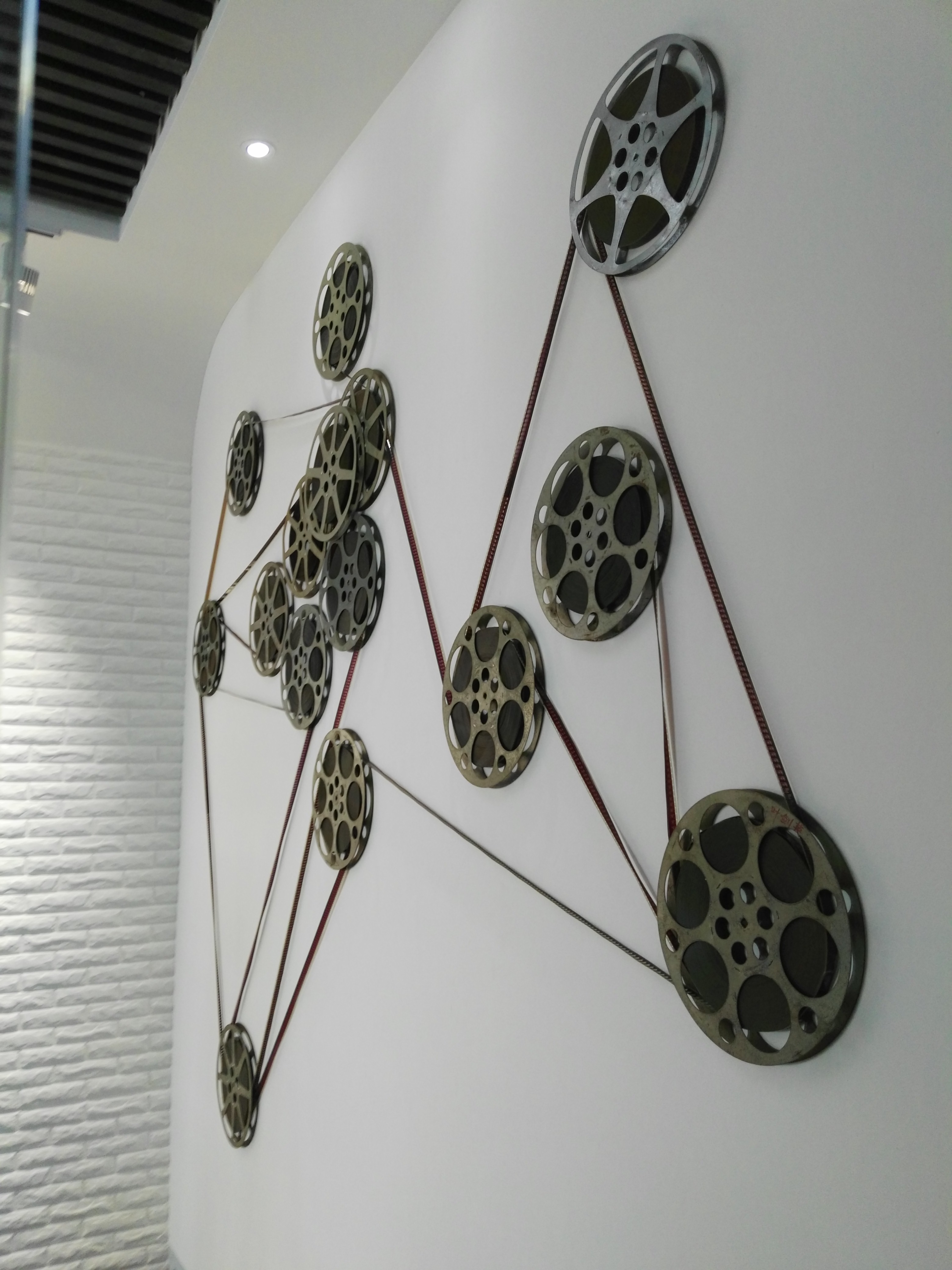 艺术装置设计制作（纤维艺术、绕线钉子、钉子画、微缩泡沫模型）