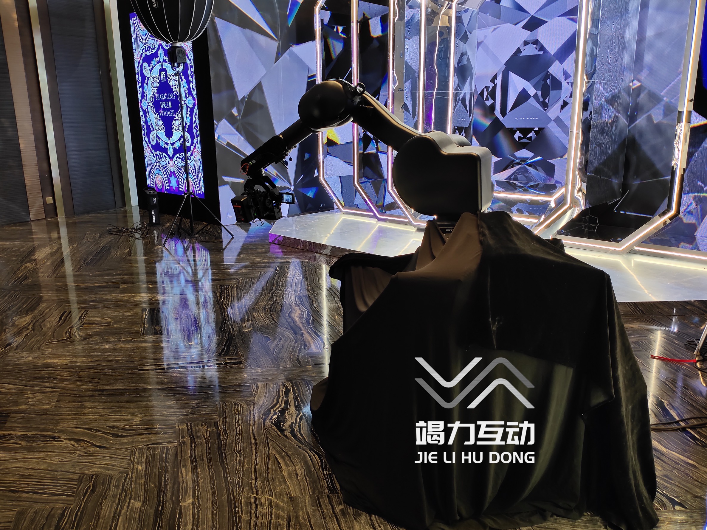 机械臂升格拍摄