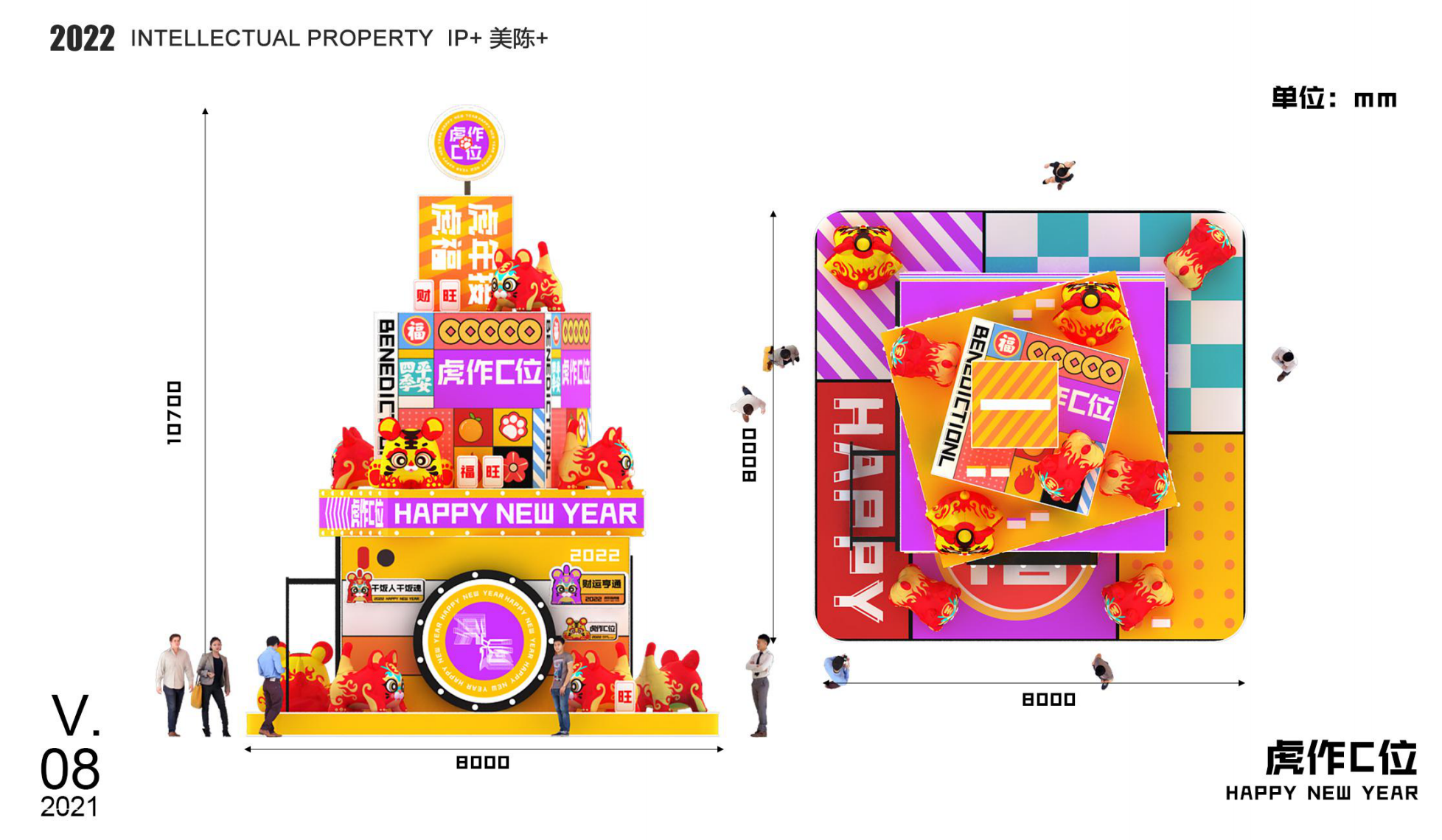 虎作c位 新年IP授权展