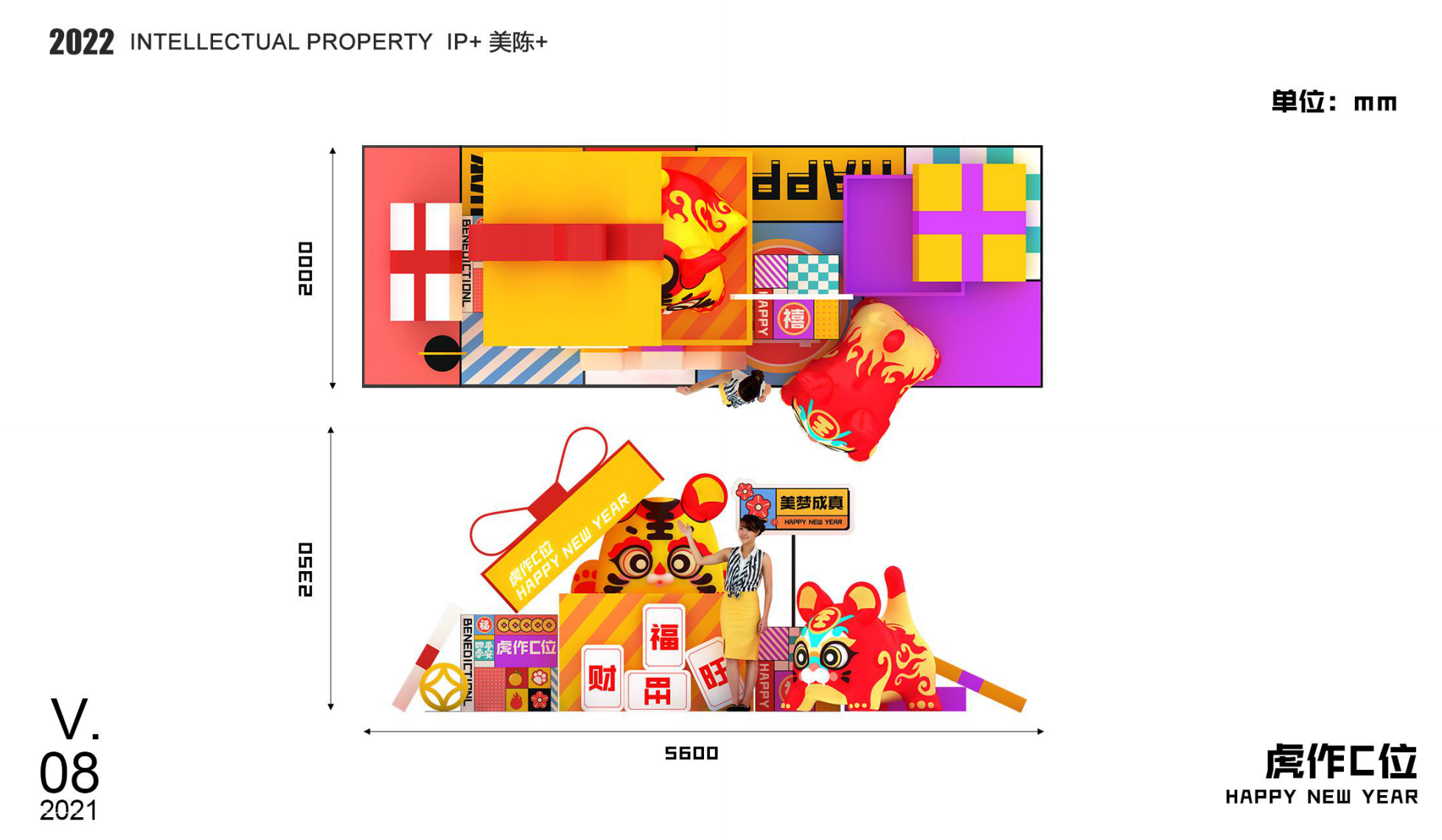 虎作c位 新年IP授权展