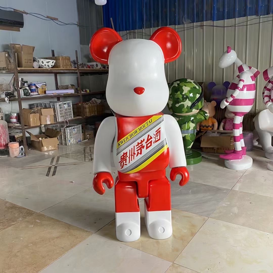 玻璃钢加工定制，玻璃钢道具，卡通玻璃钢，dp商业美陈