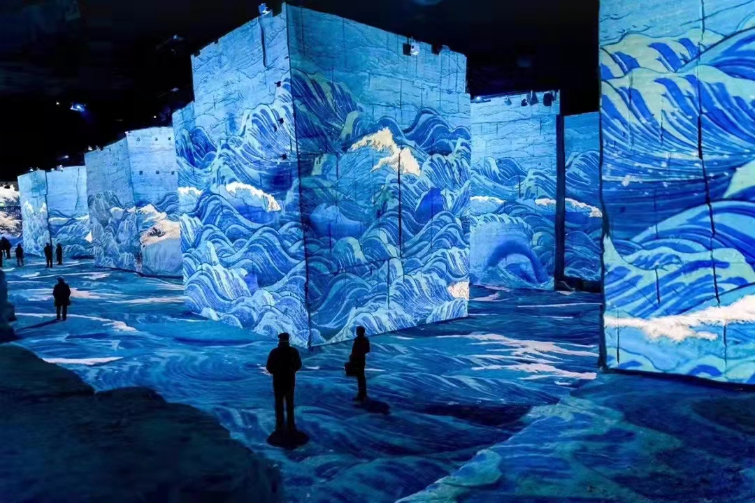 浮世绘全息4D沉浸光影展