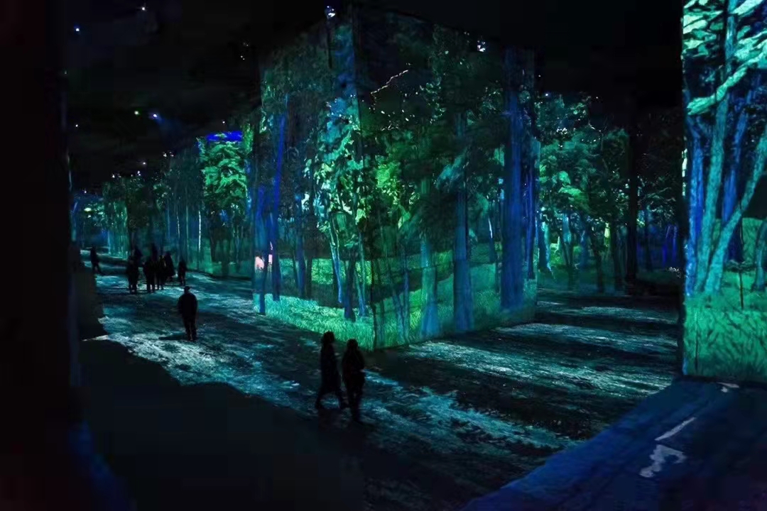 浮世绘全息4D沉浸光影展