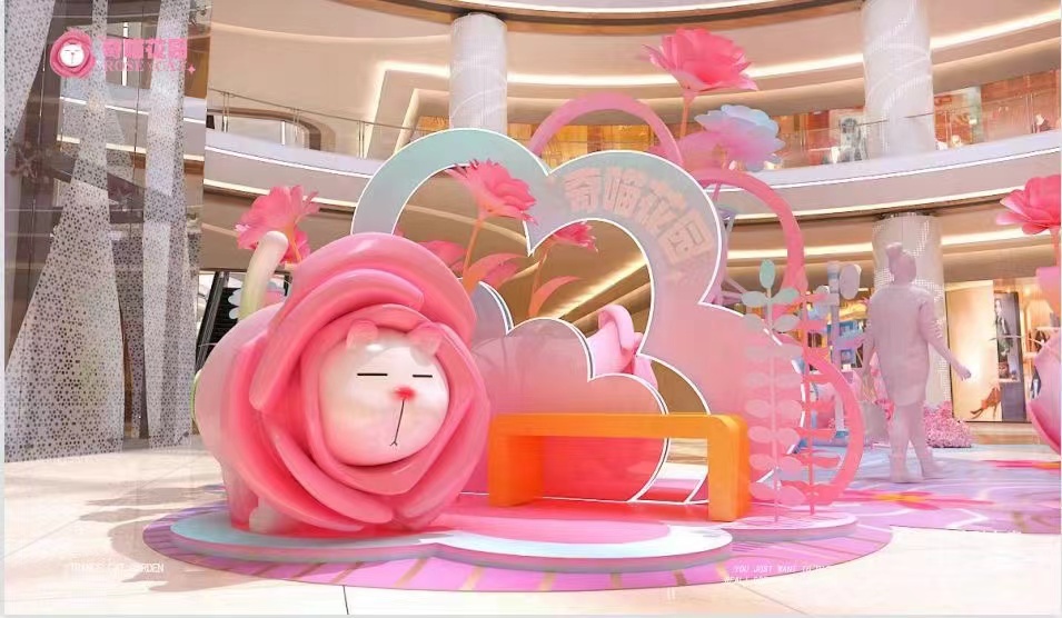 春季美陈《奇喵花园》，大场景，小dp总有一款适合您