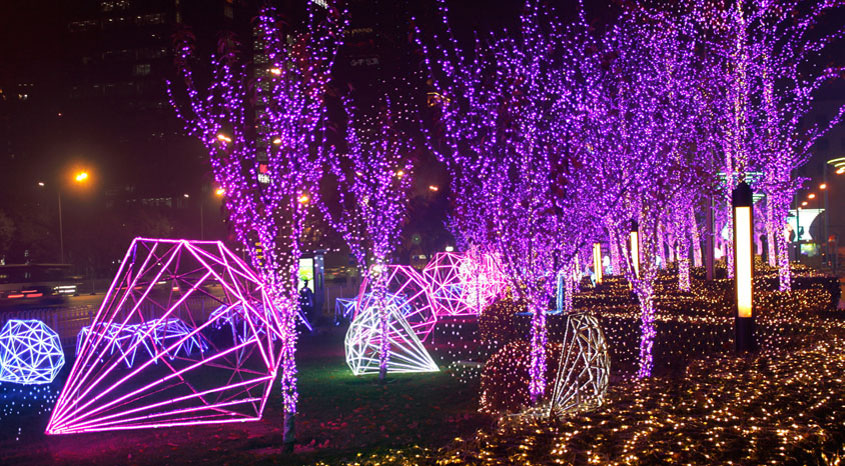 景区《文旅灯光节》交互装置灯光秀/夜游灯光秀/高质量文旅灯光