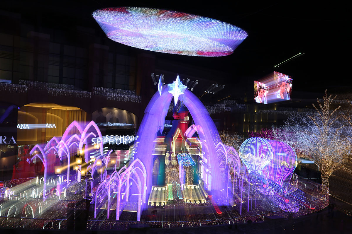 景区《文旅灯光节》交互装置灯光秀/夜游灯光秀/高质量文旅灯光