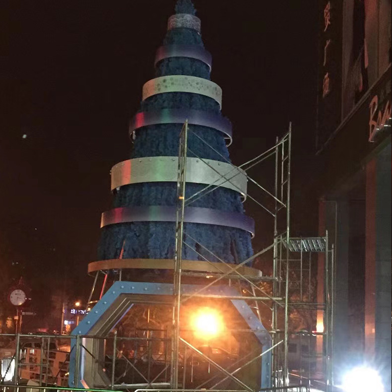 《合肥正大广场》圣诞&新年节庆氛围美陈声光电互动场景引流商场