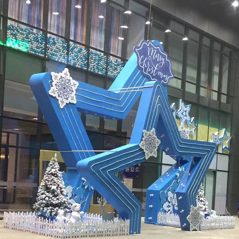 《合肥正大广场》圣诞&新年节庆氛围美陈声光电互动场景引流商场