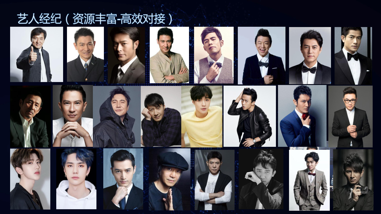 演唱会音乐节运营策划执行明星经纪艺人统筹