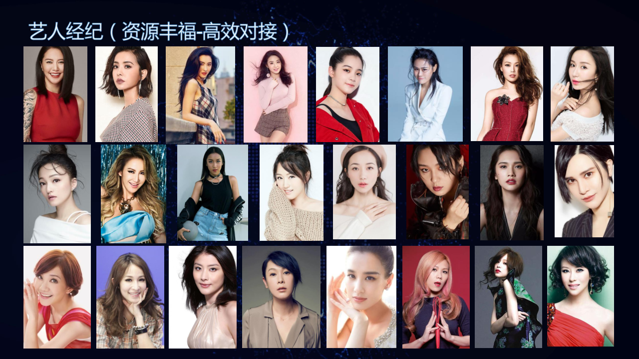 演唱会音乐节运营策划执行明星经纪艺人统筹
