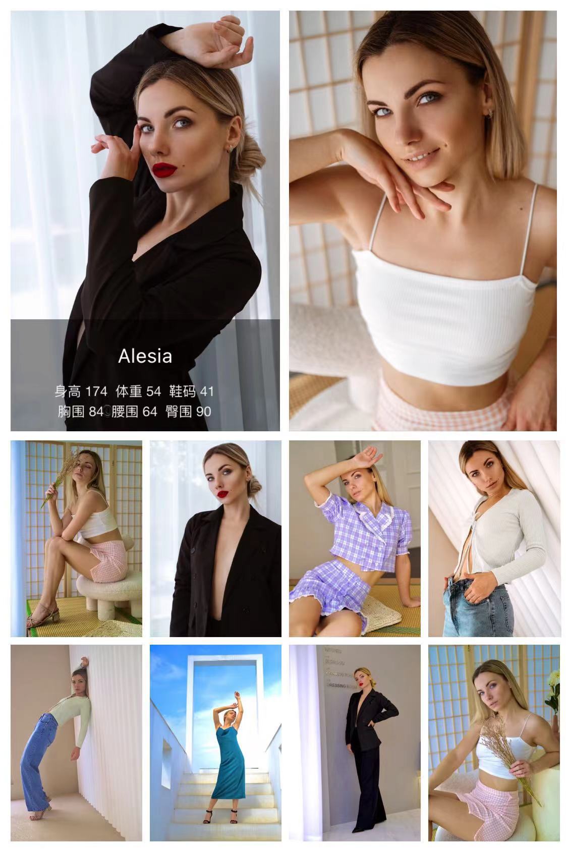 外籍模特平面拍摄走秀会展