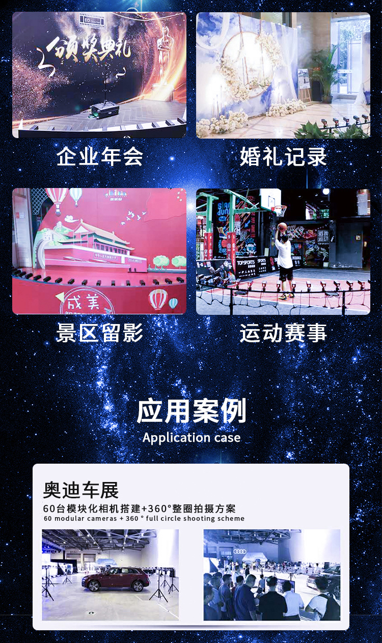 180度环绕拍照 180度子弹时间 子弹时间 暖场互动 互动