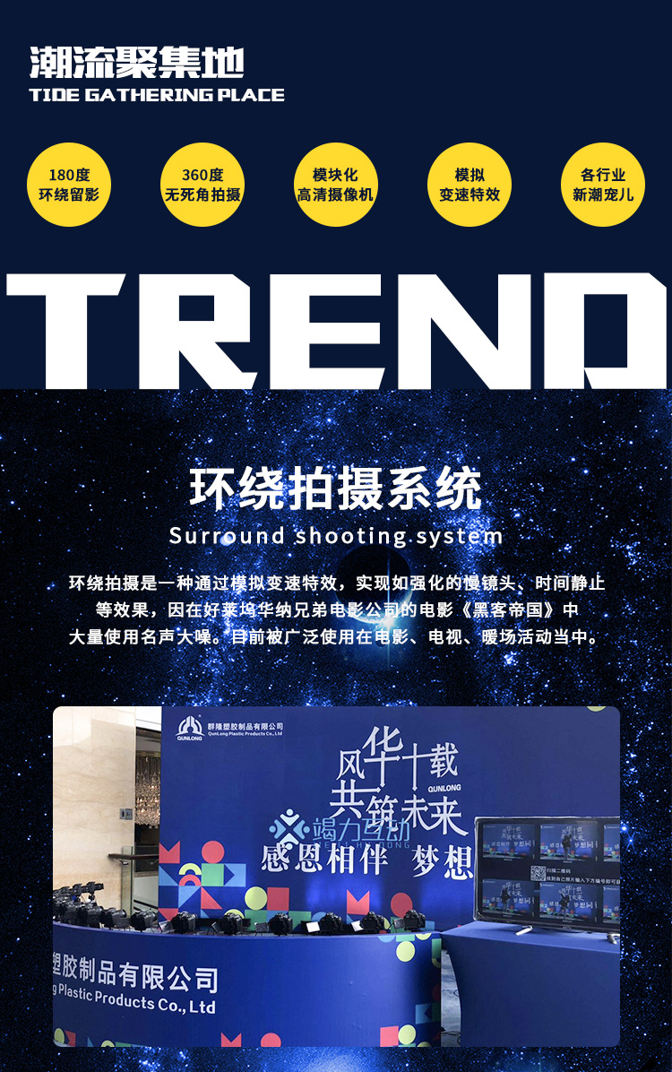 180度环绕拍照 180度子弹时间 子弹时间 暖场互动 互动