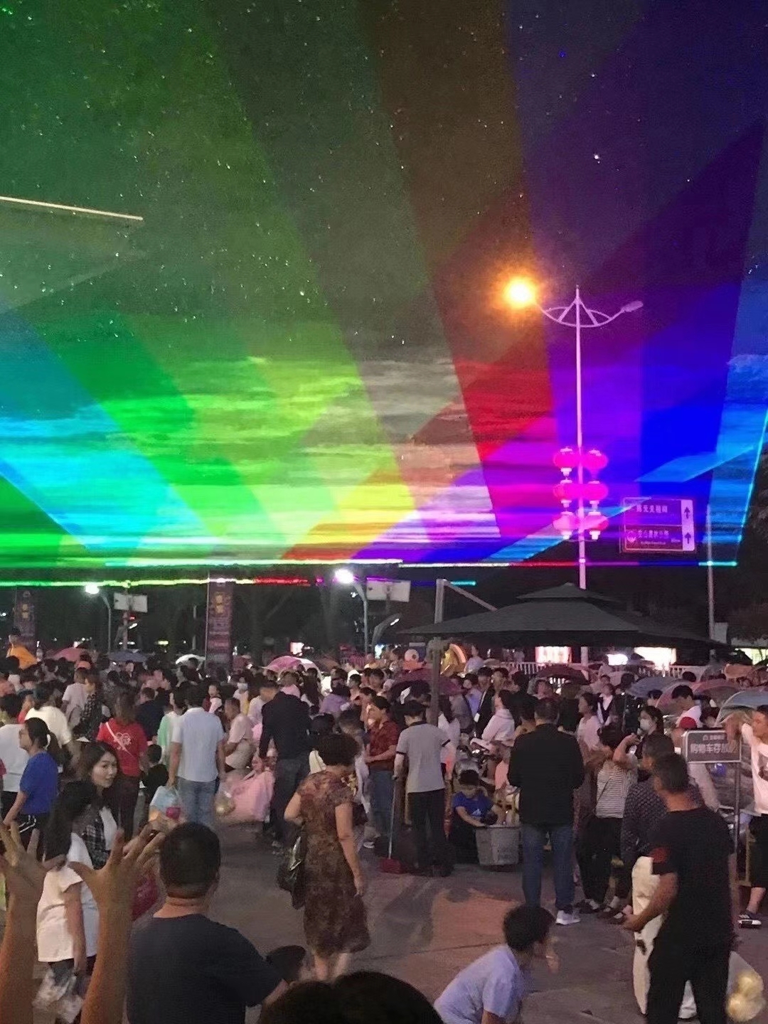 大型激光秀网红北极光出租夜游北极光租赁激光灯出租