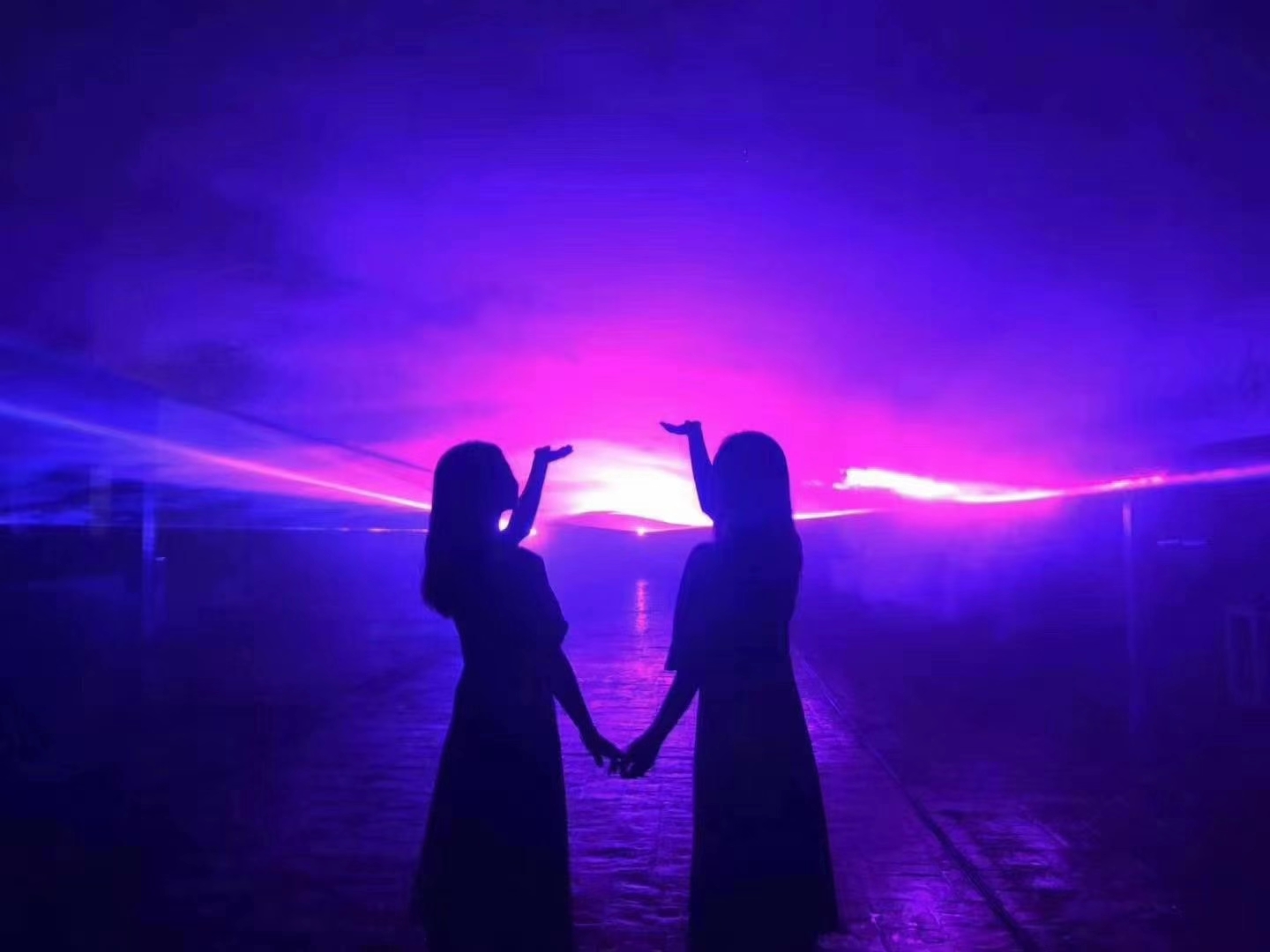 大型激光秀网红北极光出租夜游北极光租赁激光灯出租