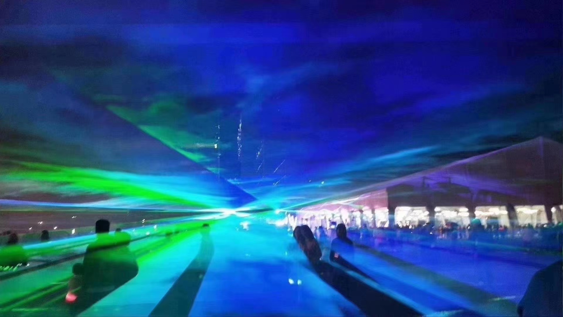 大型激光秀网红北极光出租夜游北极光租赁激光灯出租