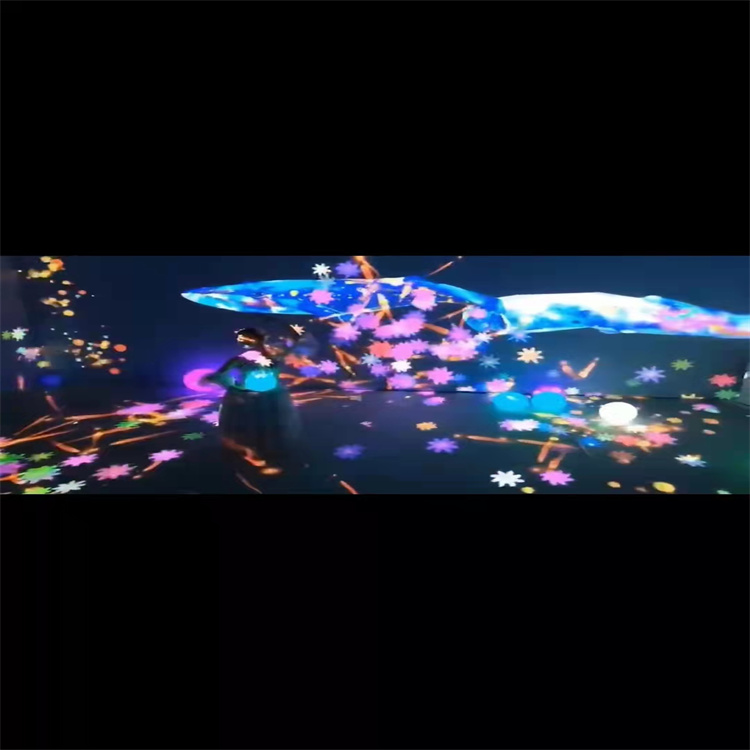 沉浸式全息投影出租ar互动花海主题租赁梦幻鲸鱼岛租赁