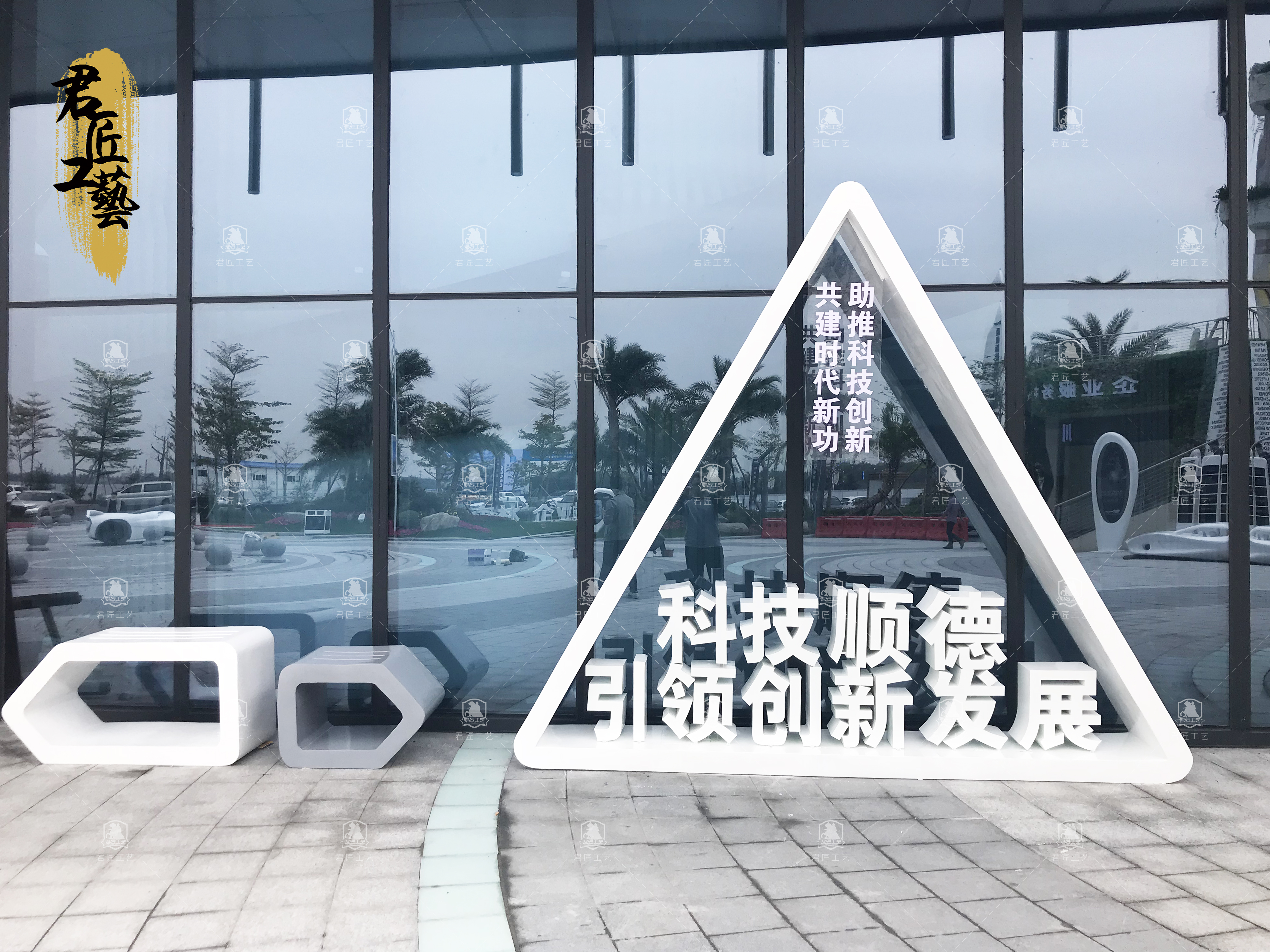 有模具产品，彩绘动物，摆件
