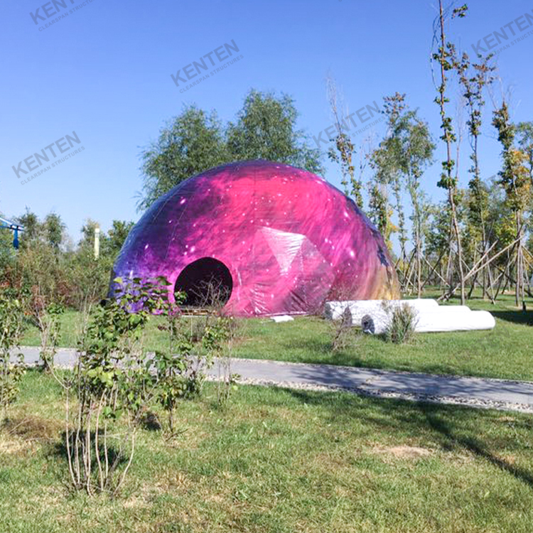 星空球形篷，VR投影球租赁销售，3-60米全直径均可订购