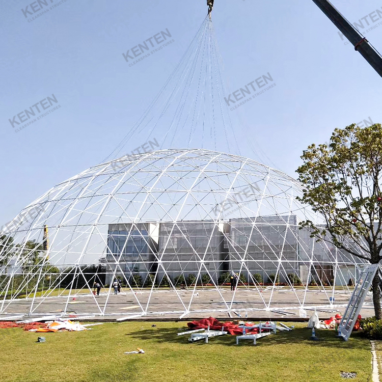 星空球形篷，VR投影球租赁销售，3-60米全直径均可订购