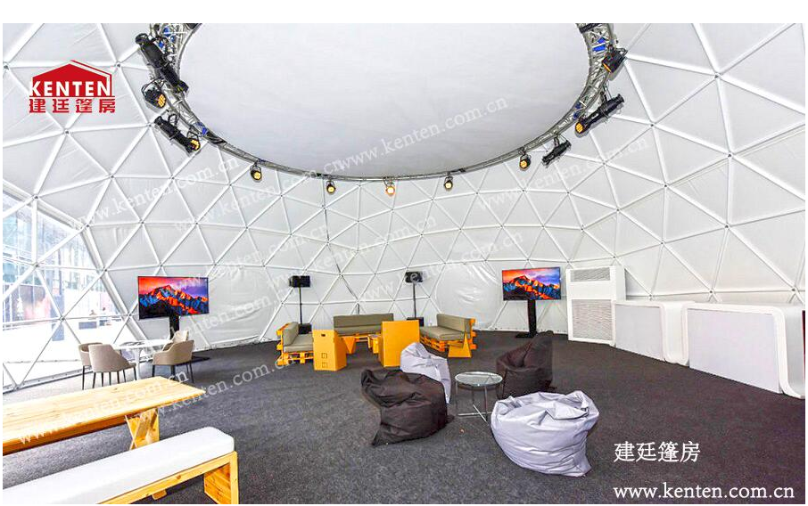 星空球形篷，VR投影球租赁销售，3-60米全直径均可订购