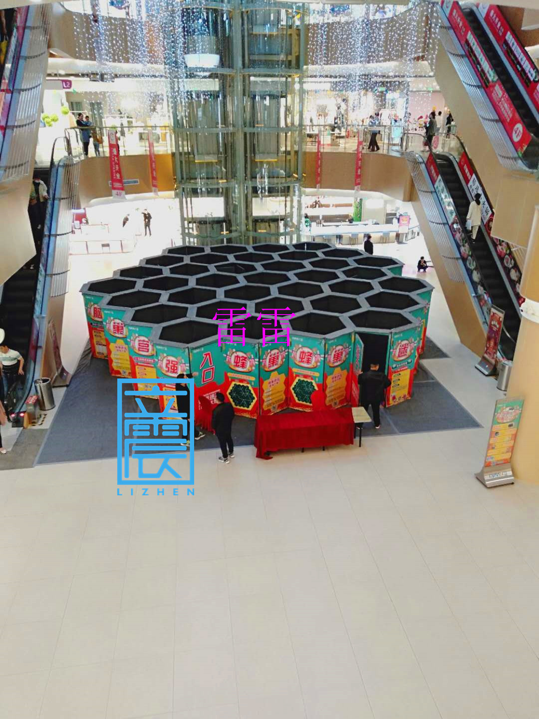 蜂巢迷宫出租蜂窝迷宫租赁大型铁艺迷宫展览道具厂家