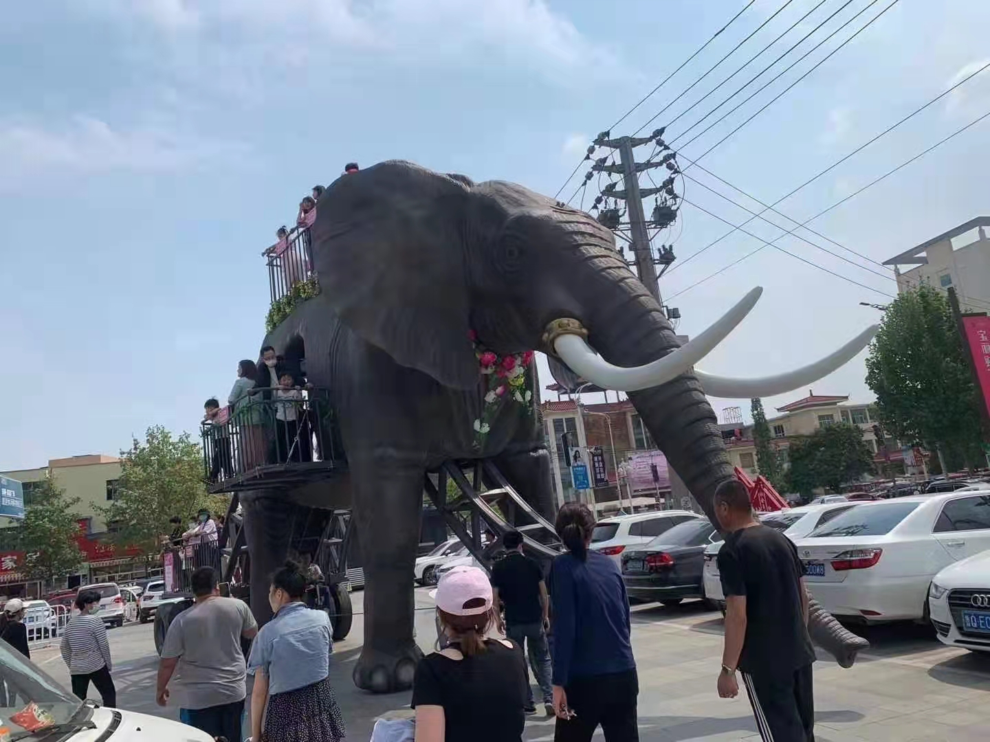 机械大象出租 大型巡游机械大象现货出租出售