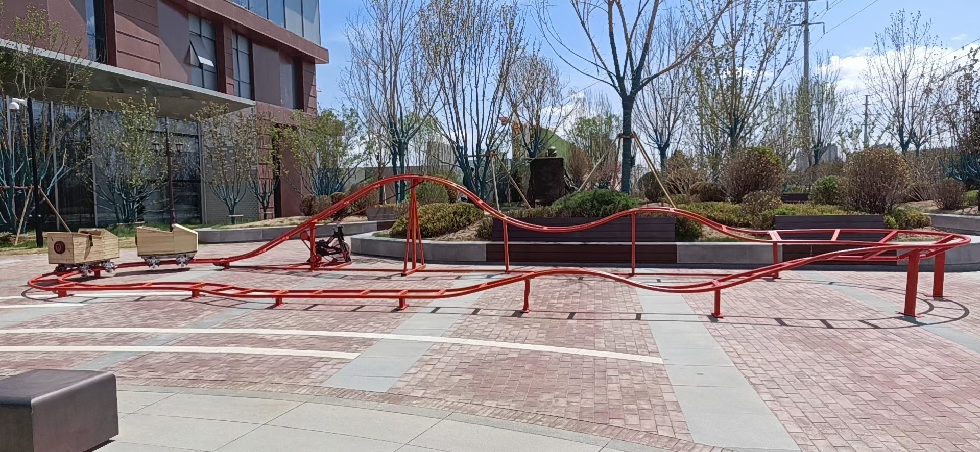 网红坑爹过山车 无动力过山车现货出租出售
