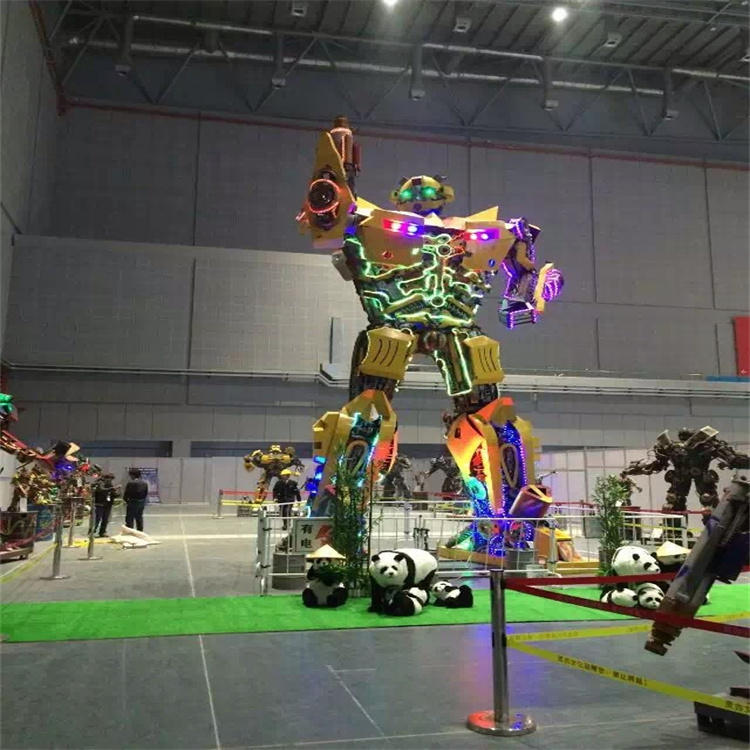 铁艺变形金刚模型出租 各种高度变形金刚现货出租出售