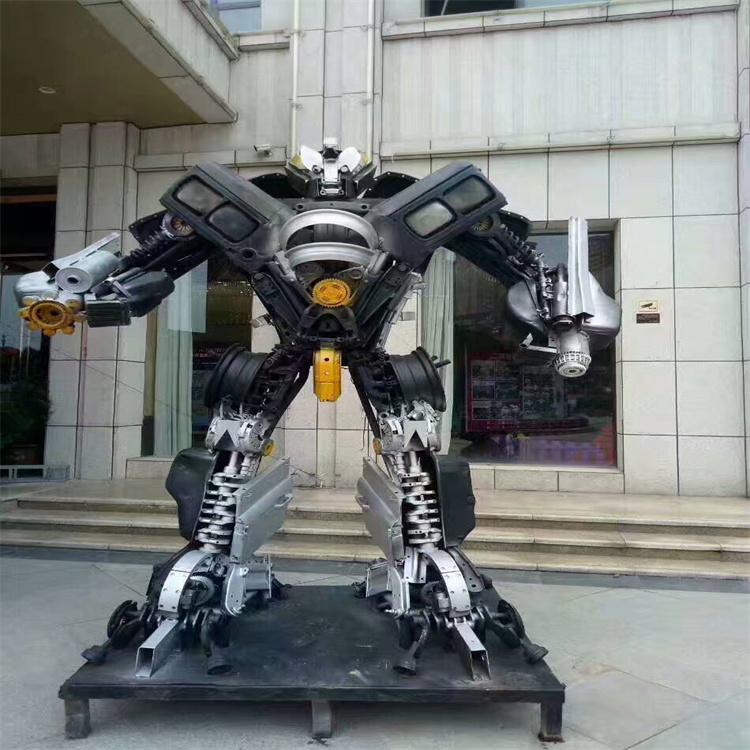 铁艺变形金刚模型出租 各种高度变形金刚现货出租出售