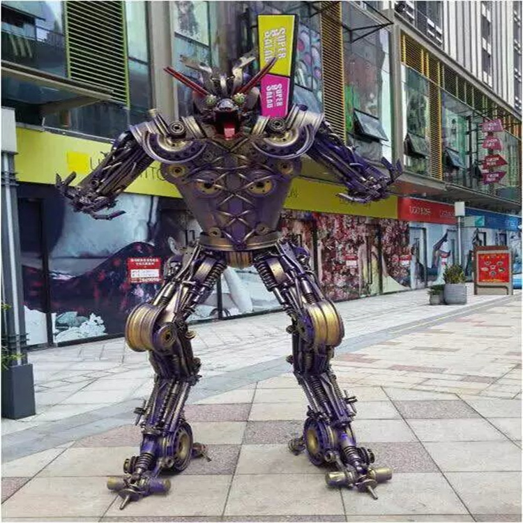 铁艺变形金刚模型出租 各种高度变形金刚现货出租出售