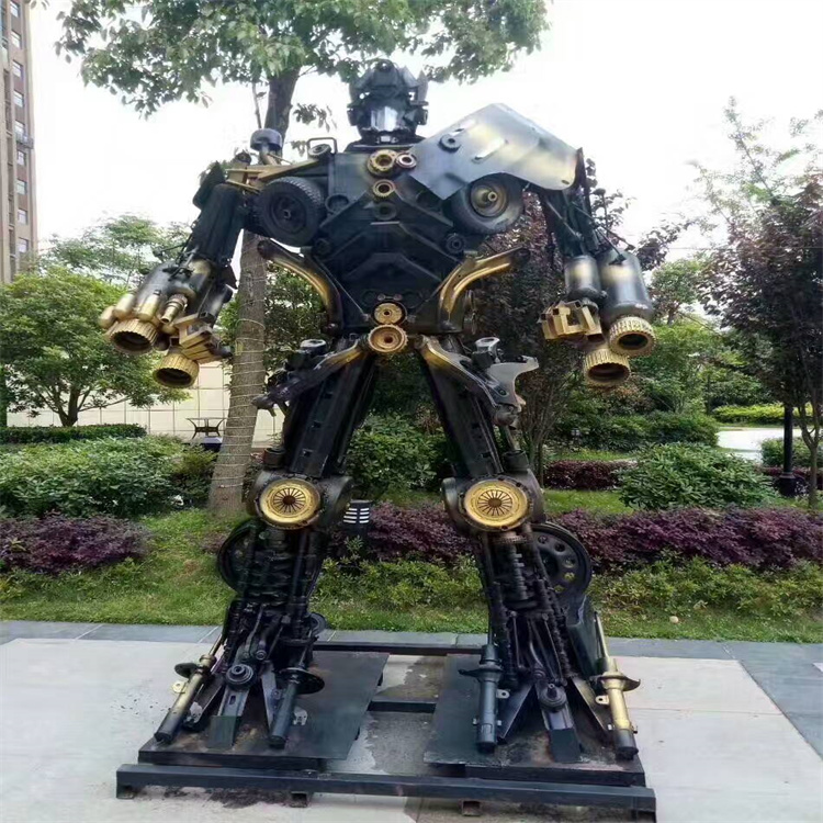 铁艺变形金刚模型出租 各种高度变形金刚现货出租出售