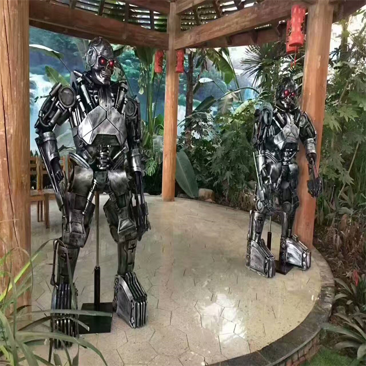 铁艺变形金刚模型出租 各种高度变形金刚现货出租出售