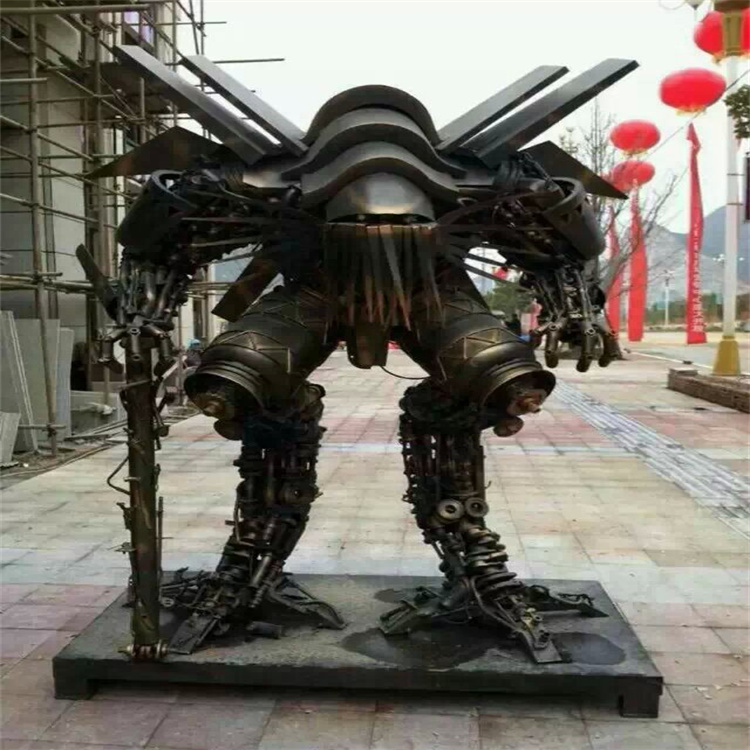 铁艺变形金刚模型出租 各种高度变形金刚现货出租出售