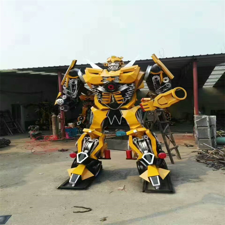<font style="color: #FF8F00 !important;">铁艺</font>变形金刚模型出租 各种高度变形金刚现货出租出售
